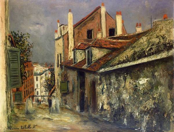 МорисУтрилло尤特里罗,莫里斯[法国画家,1883年至1955年