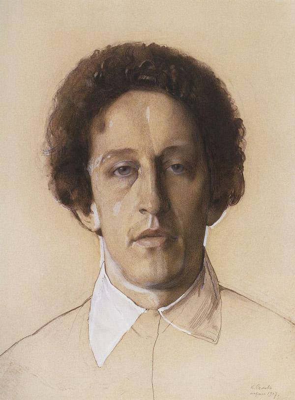 Портрет А.А.Блока. 1907